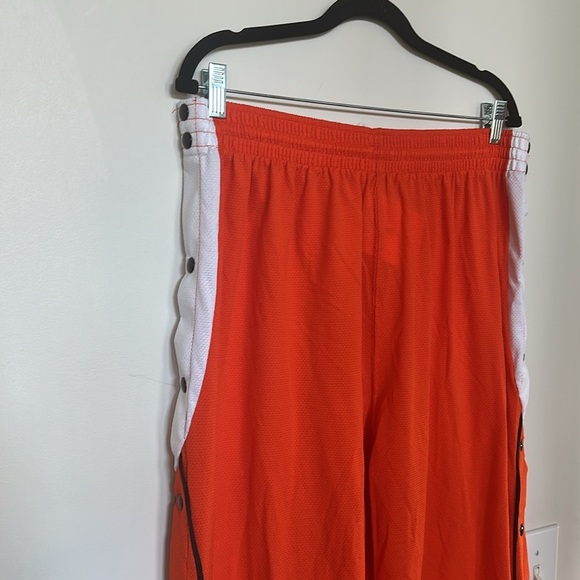 NWT Y2K VTG Mens Bright Breakaway‎ Streetwear Athletic Gym Joggers USA XL Orange - Picture 2 of 10